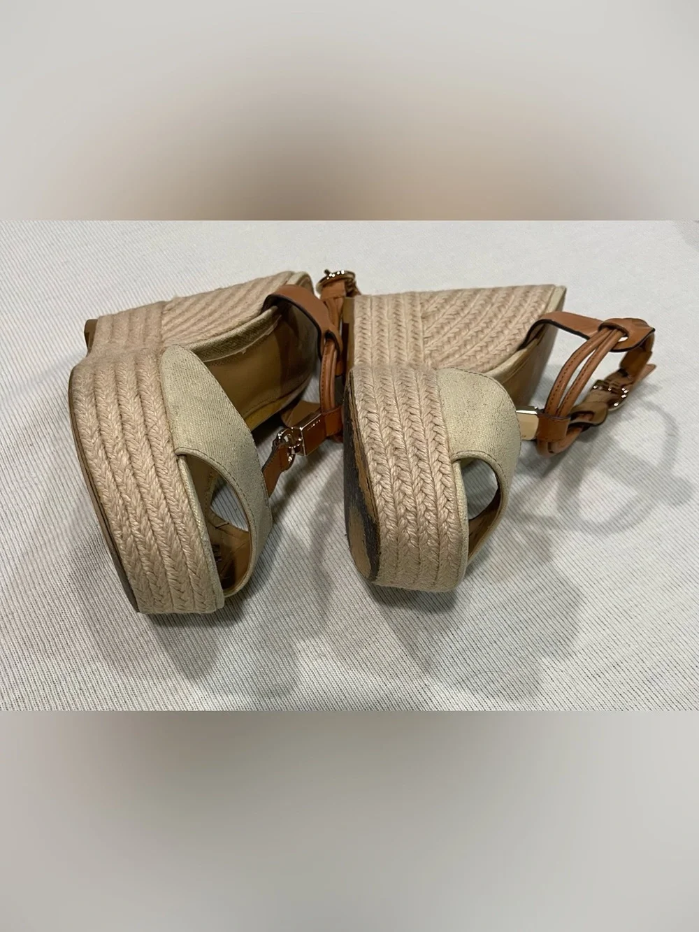 Coach Linden Wedge Sandal Women Size 5B